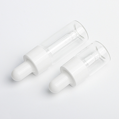 a garrafa cosmética do conta-gotas 10ml, conta-gotas pequeno geado engarrafa plástico