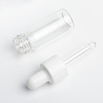 a garrafa cosmética do conta-gotas 10ml, conta-gotas pequeno geado engarrafa plástico