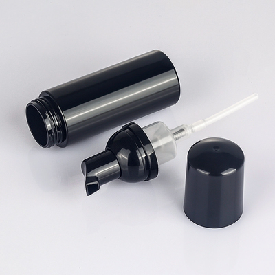 Clear Black 2 onças espuma diâmetro da altura 35.5mm das garrafas 130mm da bomba