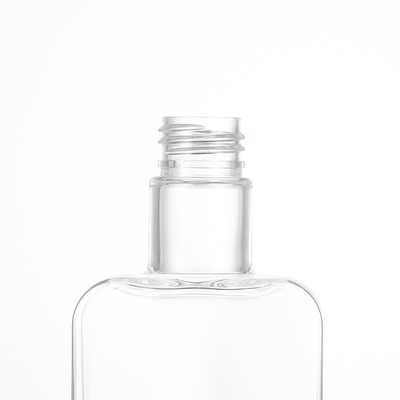 Garrafa plástica 300ml mal ventilado Squeezable do tampão do disco com o tampão de parafuso do ouro