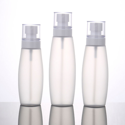 Capacidade cosmética geada de PlasticPlastic 100ml da garrafa do pulverizador reusável
