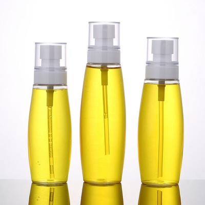 Capacidade cosmética geada de PlasticPlastic 100ml da garrafa do pulverizador reusável