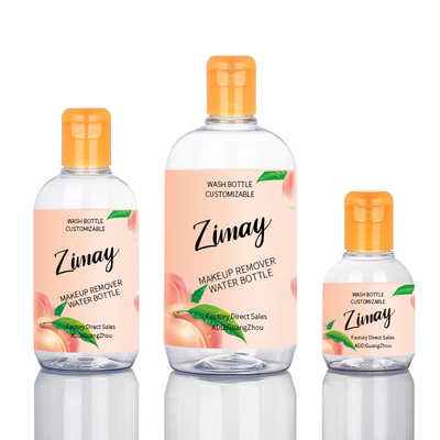 Parte superior plástica do parafuso de garrafa 300ML, frascos superiores do parafuso transparente do ANIMAL DE ESTIMAÇÃO