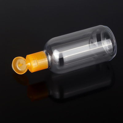 Parte superior plástica do parafuso de garrafa 300ML, frascos superiores do parafuso transparente do ANIMAL DE ESTIMAÇÃO