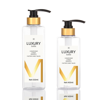 Garrafa cosmética da loção de PETG, largura do distribuidor 60mm da bomba da garrafa da loção