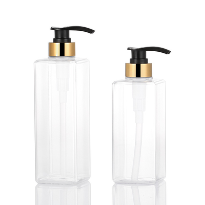 Garrafa cosmética da loção de PETG, largura do distribuidor 60mm da bomba da garrafa da loção
