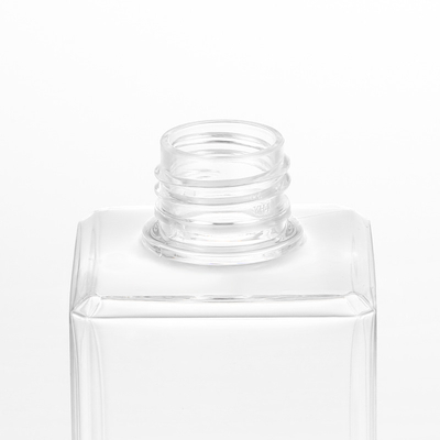Garrafa cosmética transparente 300ML biodegradável luxuoso da loção
