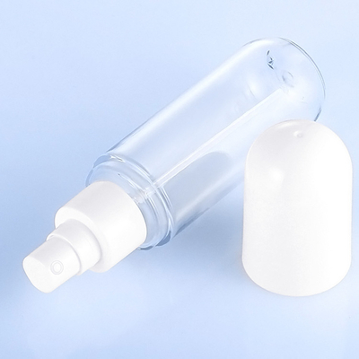 A garrafa vazia 100ml do pulverizador do ANIMAL DE ESTIMAÇÃO reciclou a forma redonda disponível material do ODM