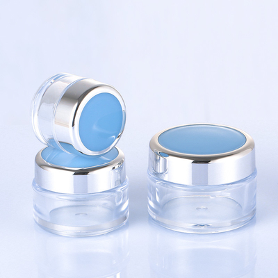 Frasco de empacotamento de creme do ODM, 15g largura decorativa plástica dos frascos 40mm