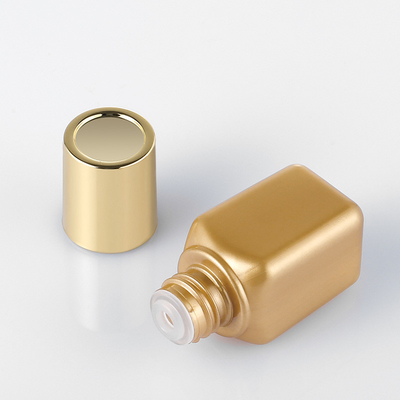 a garrafa vazia do curso 15ml ajustou o OEM da cor do ouro disponível para cuidados com a pele