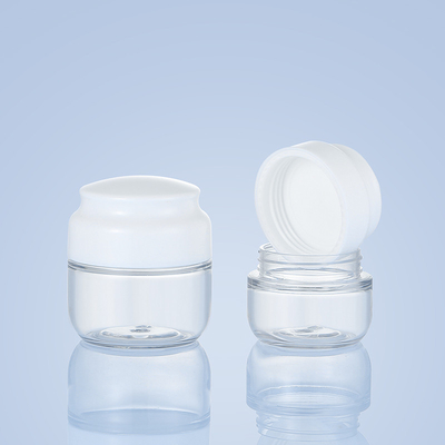Recipientes cosméticos vazios recarregávéis, frascos plásticos biodegradáveis reusáveis