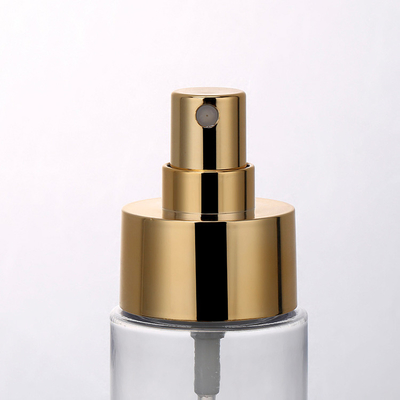 Garrafas cosméticas vazias redondas do pulverizador, garrafas plásticas do pulverizador do espaço livre luxuoso de 4 onças