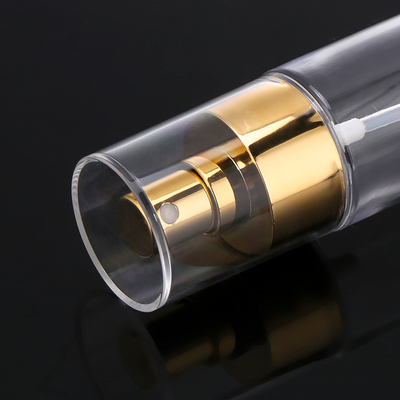 Garrafas cosméticas vazias redondas do pulverizador, garrafas plásticas do pulverizador do espaço livre luxuoso de 4 onças