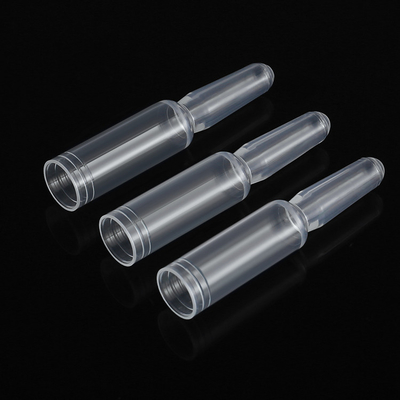 O conta-gotas de olho plástico pequeno cosmético engarrafa 2ml o diâmetro da capacidade 13mm