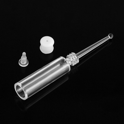 Ampola material plástica do ANIMAL DE ESTIMAÇÃO transparente das garrafas de óleo 1ml essencial