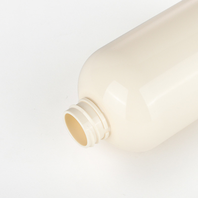 Garrafa plástica redonda transparente plástica cosmética da garrafa de tonalizador 300ml 350ml